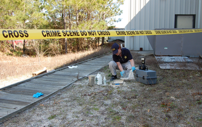 crime scene processing, crime scene investigation